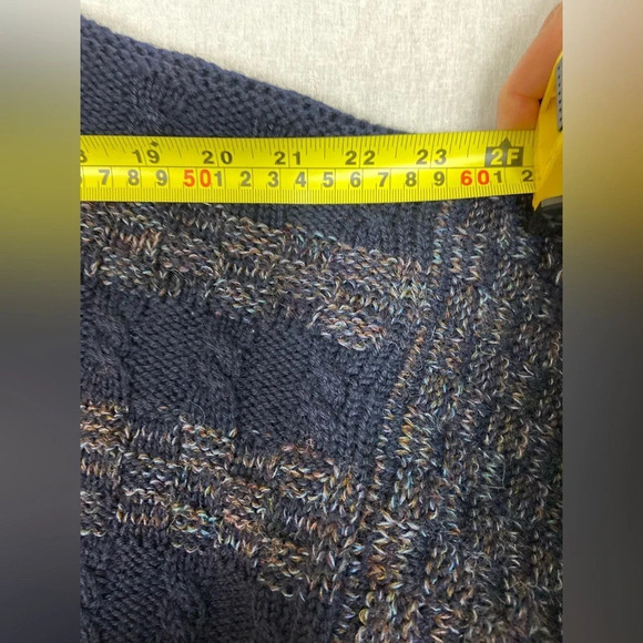 Vintage Eaton Cosby v neck pure wool knit  sweater Sz 44 - Picture 10 of 10